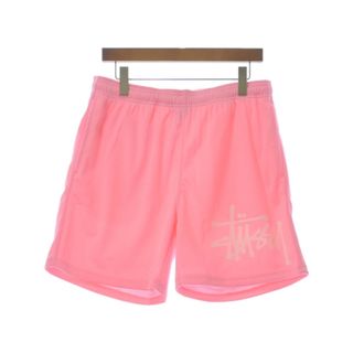 ステューシー(STUSSY)のSTUSSY ステューシー ショートパンツ S ピンク 【古着】【中古】(ショートパンツ)