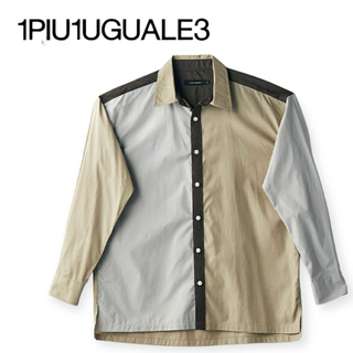 ウノピゥウノウグァーレトレ(1piu1uguale3)の1PIU1UGUALE3 L/S BIG SHIRTS M(シャツ)