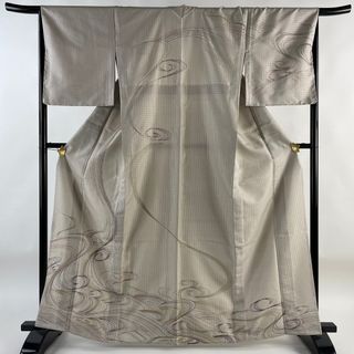 訪問着 身丈164.5cm 裄丈67cm 正絹 美品 逸品 【中古】(着物)