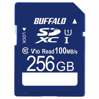 【サイズ:256GB】バッファロー SDカード 256GB 100MB/s UH