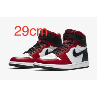 ジョーダン(Jordan Brand（NIKE）)の正規 aj1 ジョーダン1 jordan1 satin red サテンレッド(スニーカー)