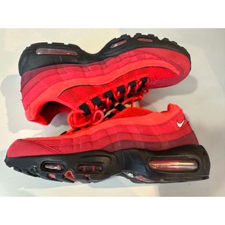 ナイキ(NIKE)のNIKE AIR MAX 95 OG HABANERO RED US9(スニーカー)