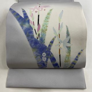 開き名古屋帯 名品 正絹 【中古】(帯)