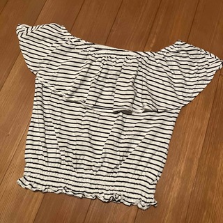 ジーユー(GU)のレディースM 夏物トップス(Tシャツ(半袖/袖なし))