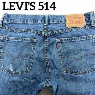 リーバイス(Levi's)のLEVI'S 514 ジーンズデニムパンツ ストレートW32メキシコ製Rタブ(デニム/ジーンズ)