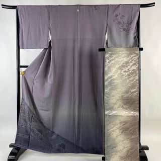 訪問着 身丈162.5cm 裄丈66cm 正絹 美品 秀品 【中古】(着物)