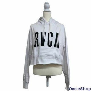 RVCA ルーカ トップス パーカー クロップド丈 マ 0 クス ホワイト XS(その他)