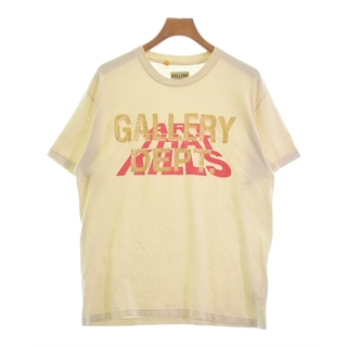 GALLERY DEPT. Tシャツ・カットソー M ベージュxゴールドx赤 【古着】【中古】(Tシャツ/カットソー(半袖/袖なし))
