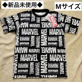 MARVEL - マーベル　marvel 半袖　トップス　Tシャツ　総柄　ラウンドネック　Mサイズ