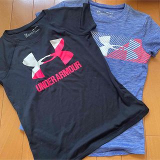 アンダーアーマー(UNDER ARMOUR)のTシャツ 半袖Tシャツ キッズ　アンダーアーマー　140cm 美品　記名なし(Tシャツ/カットソー)