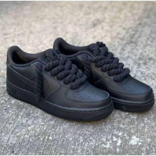 ナイキ(NIKE)のエアフォースワン　AIRFORCE1 CUSTOM カスタム ROPE ロープ(スニーカー)