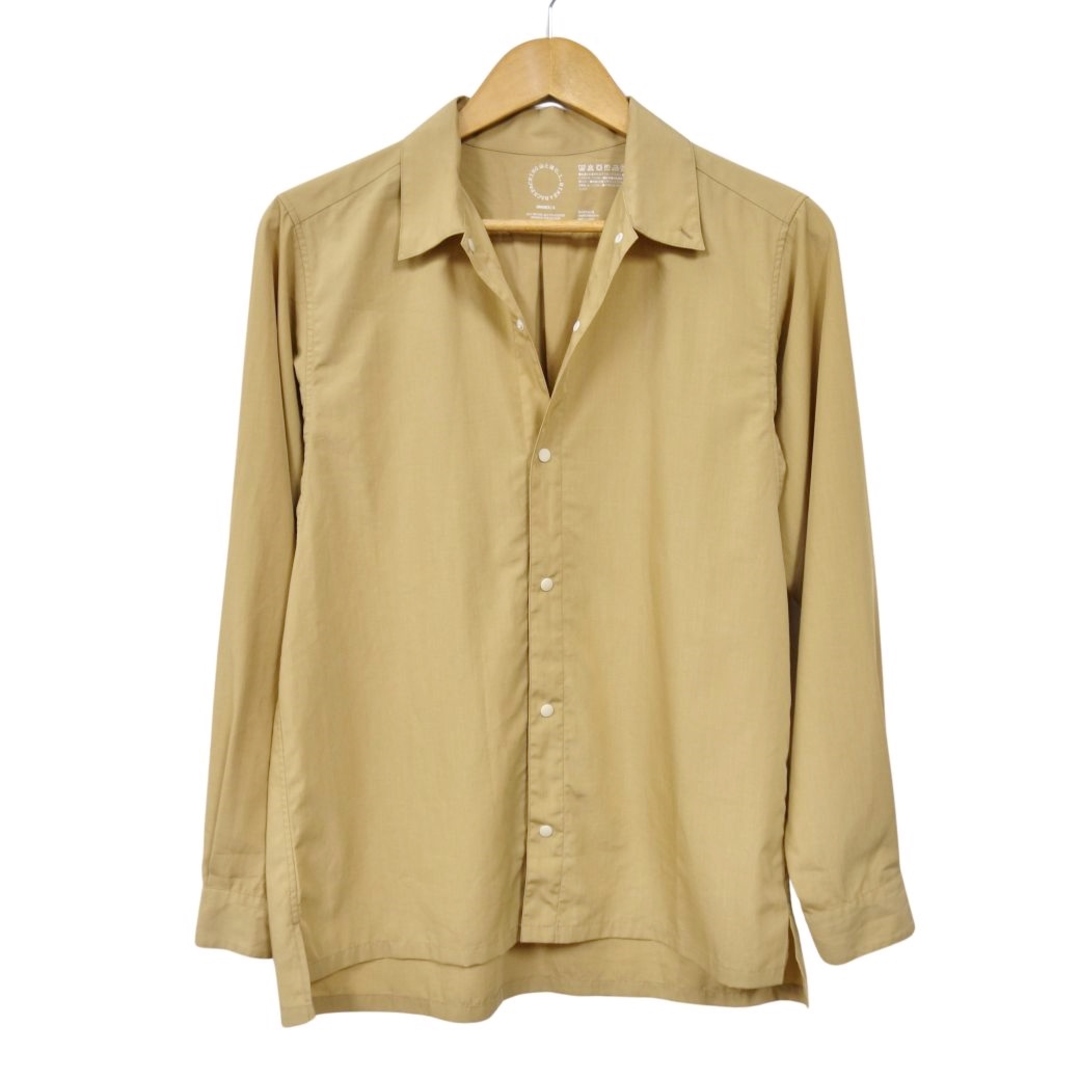 美品 山と道 yamatomichi Bamboo Shirt バンブー シャツ 長袖 美品 山と道 yamatomichi Bamboo Shirt バンブー シャツ 長袖