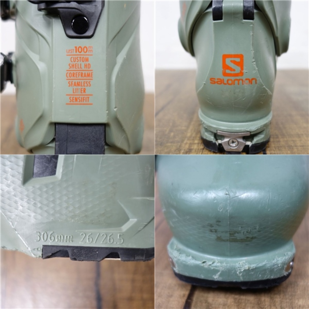 サロモン SALOMON SHIFT PRO 130 306mm スキーブーツ 26cm 26.5 サロモン SALOMON SHIFT PRO 130 306mm スキーブーツ 26cm 26.5