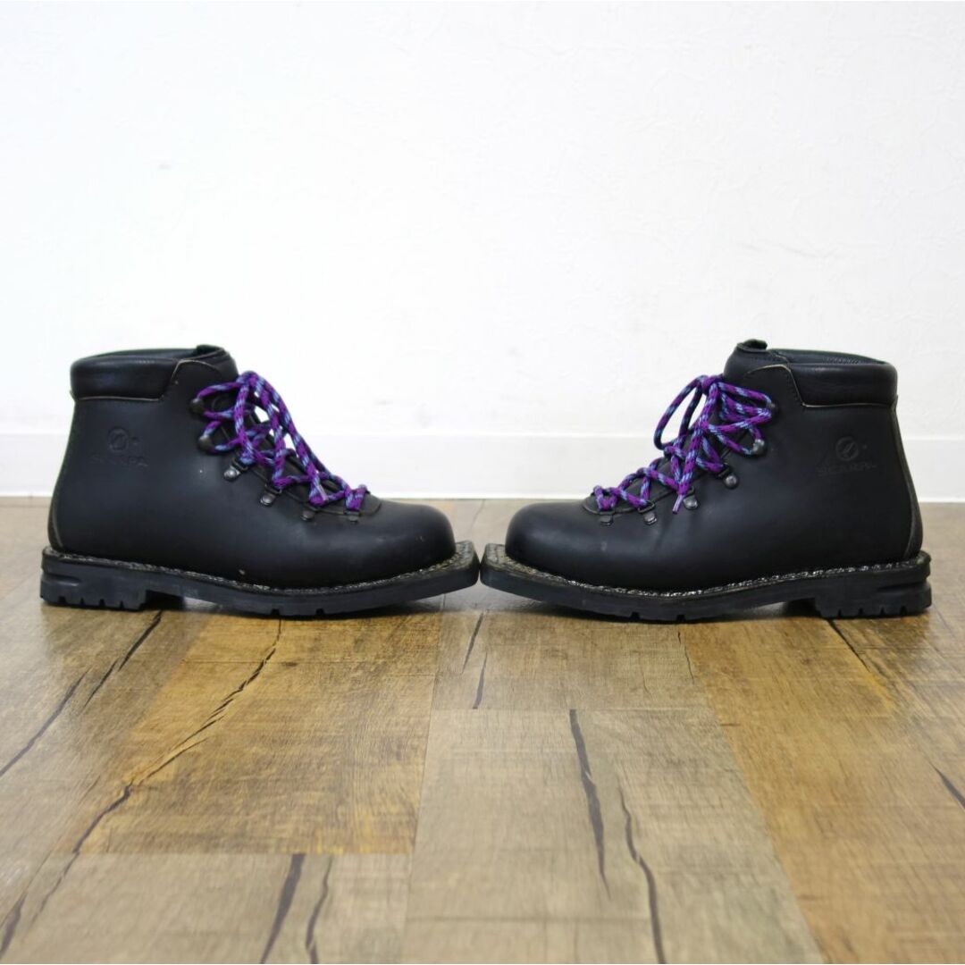 未使用 スカルパ SCARPA 3PIN レザー テレマーク スキーブーツ 未使用 スカルパ SCARPA 3PIN レザー テレマーク スキーブーツ