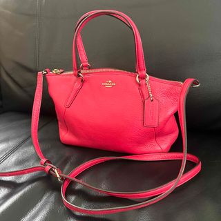 COACH - 超美品！コーチ　ショルダーバッグ　革　