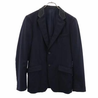 コムデギャルソンオム(COMME des GARCONS HOMME)のコムデギャルソンオム 2015年 テーラードジャケット XS 濃紺 COMME des GARCONS HOMME メンズ(テーラードジャケット)