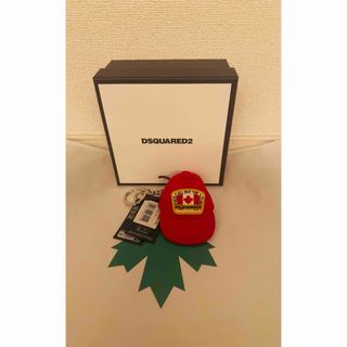 ディースクエアード(DSQUARED2)の新品　ディースクエアード カナディアンキャップキーホルダー(キーホルダー)