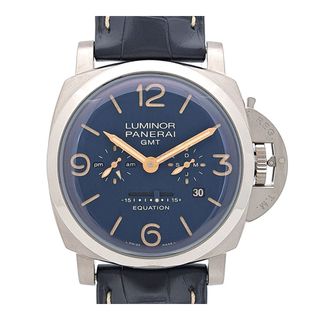 オフィチーネパネライ(OFFICINE PANERAI)のオフィチーネ パネライ ルミノール イクエーション オブ タイム PAM00670 手巻き チタン メンズ OFFICINE PANERAI 【中古】 【時計】(腕時計(アナログ))