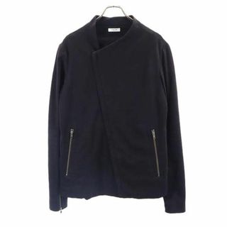 ヘルムートラング(HELMUT LANG)のヘルムートラング 日本製 長袖 ジップジャケット XS/S ブラック系 HELMUT LANG メンズ(その他)