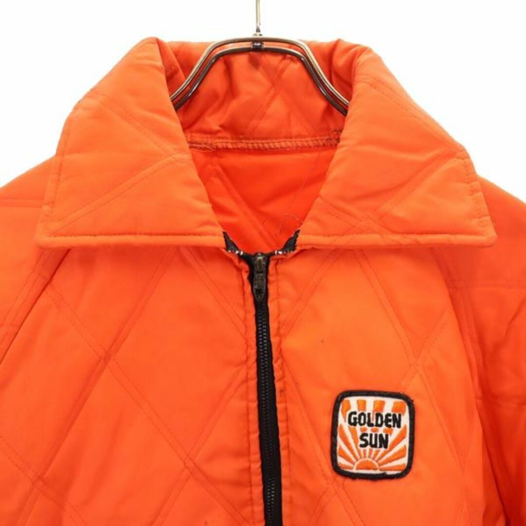ヴィンテージ 80s キルティングジャケット オレンジ VINTAGE ヴィンテージ 80s キルティングジャケット オレンジ VINTAGE
