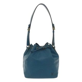 ルイヴィトン(LOUIS VUITTON)のLOUIS VUITTON(ルイヴィトン) ショルダーバッグ エピ プチ・ノエ M44105 トレドブルー レザー（LVロゴの刻印入り）(ショルダーバッグ)