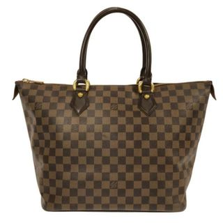 LOUIS VUITTON - LOUIS VUITTON(ルイヴィトン) ハンドバッグ ダミエ サレヤMM(旧型) N51182 エベヌ ダミエ・キャンバス