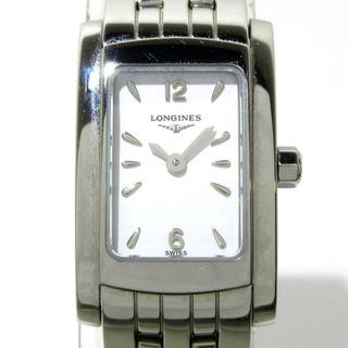 ロンジン(LONGINES)のLONGINES(ロンジン) 腕時計美品  ドルチェヴィータ L5.158.4 レディース SS 白(腕時計)