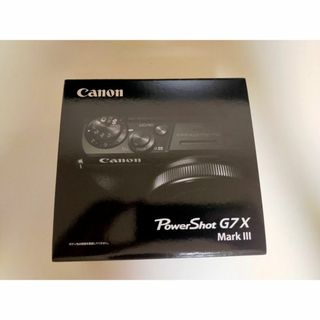 キヤノン(Canon)のCanon PowerShot G7 X Mark III ブラック(コンパクトデジタルカメラ)