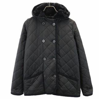 マッキントッシュ(MACKINTOSH)のマッキントッシュ 英国製 キルティングジャケット 36 黒 Mackintosh 裏ボア レディース(その他)