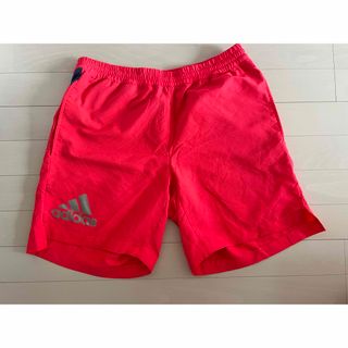 アディダス(adidas)のアディダス　adidas サッカー　パンツ　ゲーパン　赤　L(ショートパンツ)