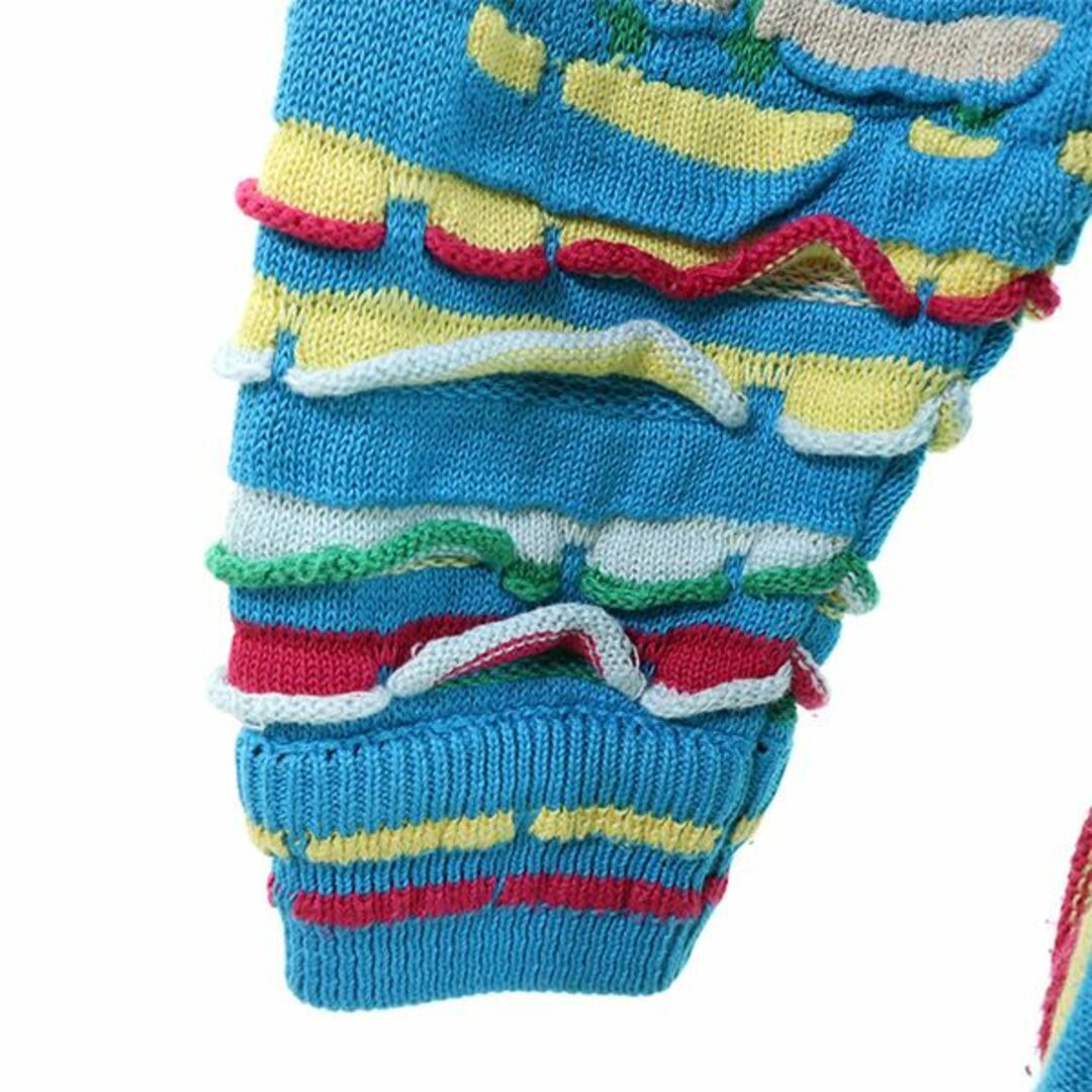 COOGI - クージー 90s オールド 3D 総柄 長袖 コットン セーター COOGI - クージー 90s オールド 3D 総柄 長袖 コットン セーター