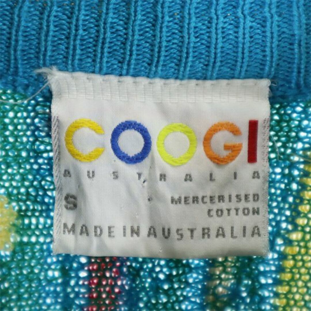 COOGI - クージー 90s オールド 3D 総柄 長袖 コットン セーター COOGI - クージー 90s オールド 3D 総柄 長袖 コットン セーター