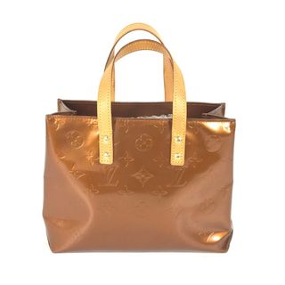 ルイヴィトン(LOUIS VUITTON)のルイヴィトン LOUIS VUITTON リードPM M91146 モノグラムヴェルニ カバン トートバッグ ハンドバッグ モノグラムヴェルニ ブロンズ ブラウン(ハンドバッグ)