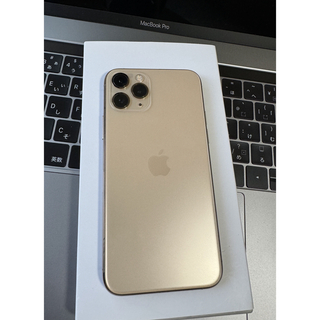 iPhone 11Pro ゴールドー 64GB SIMフリー(スマートフォン本体)