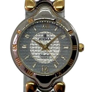 シーマ(CYMA)のCYMA(シーマ) 腕時計 - 434 レディース シルバー×グレー(腕時計)
