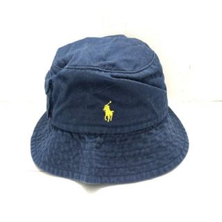 ポロラルフローレン(POLO RALPH LAUREN)のPOLObyRalphLauren(ポロラルフローレン) ハット - ダークネイビー×イエロー コットン(ハット)