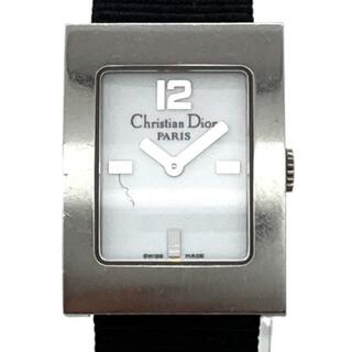 クリスチャンディオール(Christian Dior)のDIOR/ChristianDior(ディオール) 腕時計 マリススクエア D78-109 レディース 白(腕時計)