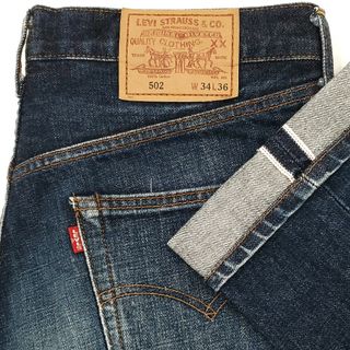 リーバイス(Levi's)の大きいサイズW34◆Levi's 502XX◆日本製ビンテージ復刻ジーンズ820(デニム/ジーンズ)