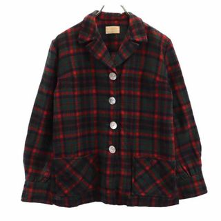 ペンドルトン(PENDLETON)のペンドルトン 40s ウール チェック ジャケット グリーン系 PENDLETON レディース(その他)