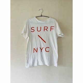 Saturdays NYCサタデーズニューヨークシティ薄手Tシャツ　オフホワイト(Tシャツ/カットソー(半袖/袖なし))