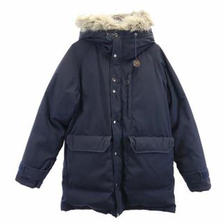 ザノースフェイス(THE NORTH FACE)のザノースフェイス パープルレーベル ND2756N ロングセロー ダウンジャケット M ネイビー THE NORTH FACE PURPLE LABEL ファー フード アウトドア メンズ(ダウンジャケット)