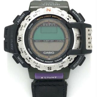 カシオ(CASIO)のCASIO(カシオ) 腕時計 プロトレック PRT-40 メンズ ライトブラウン×グリーン(その他)
