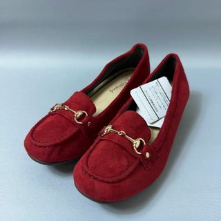 フットスキ(FOOTSUKI)の未使用品 footsuki フットスキ　モカシン　ローファー　23.0cmEEE(ローファー/革靴)