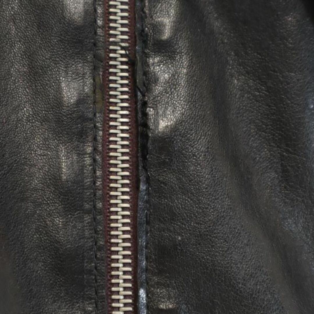 Paul Smith - ポールスミス 羊革 レザージャケット ブラック Paul Smith - ポールスミス 羊革 レザージャケット ブラック