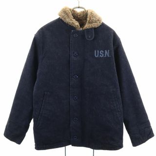 DENIME - ドゥニーム ヒューストン コラボ Ｎ－１タイプ 長袖 デニムジャケット 40 Denime ジージャン HOUSTON メンズ