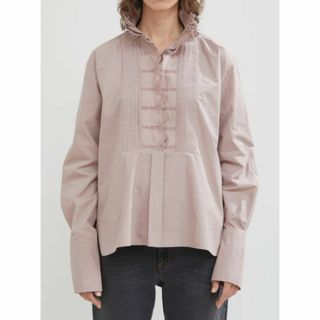 イザベルマラン(Isabel Marant)のIsabel Marant Mora Embroidered フリルブラウス(シャツ/ブラウス(長袖/七分))