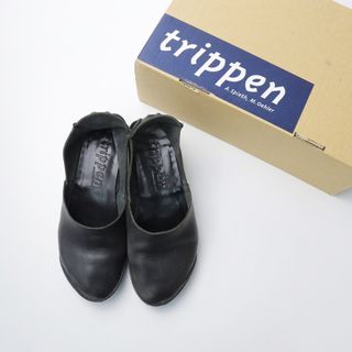 トリッペン(trippen)のトリッペン trippen OPUS レザーパンプス 36/ブラック ヒール シューズ 靴 23-23.5cm【2400013896207】(ハイヒール/パンプス)