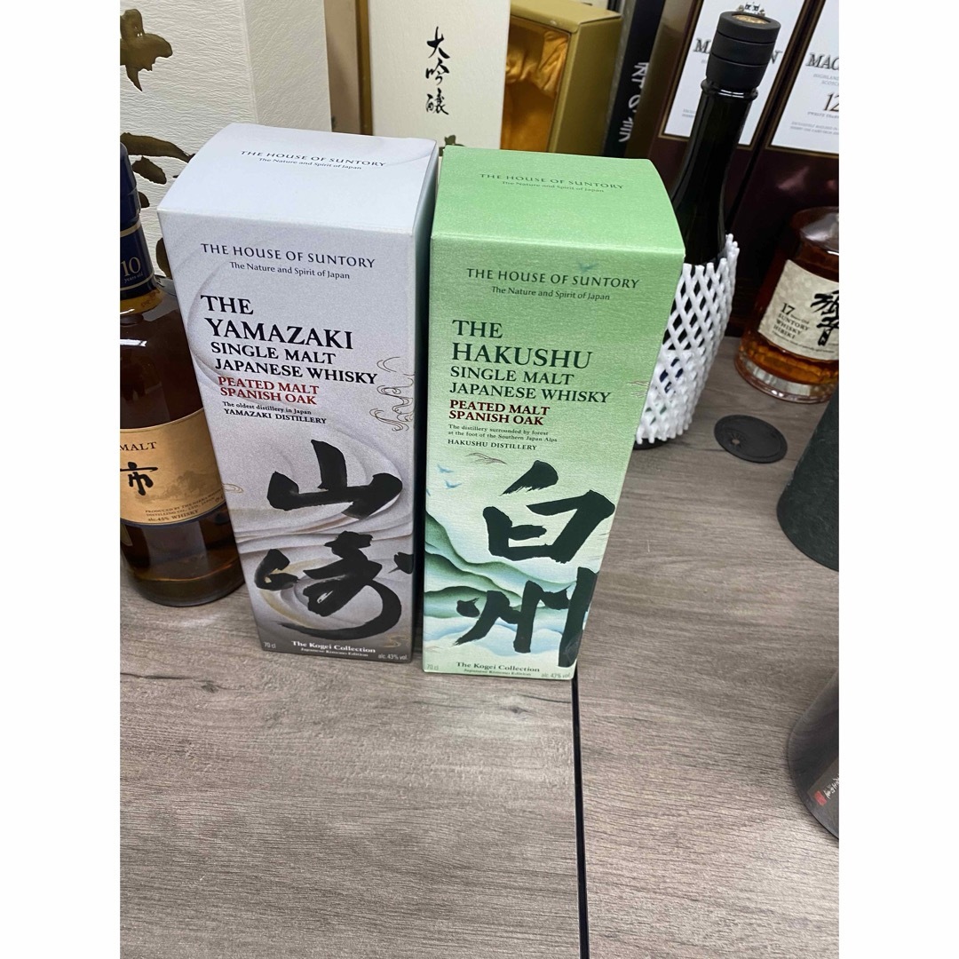 当店在庫してます! サントリーが免税店向けの山崎・白州のピー 当店在庫してます! サントリーが免税店向けの山崎・白州のピー