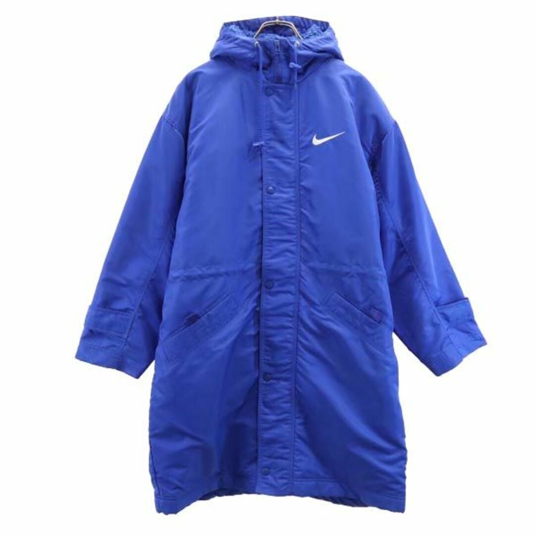 最新入荷 白タグ 00s 90s ナイキ - NIKE オールド M ベンチコート 中綿 コート