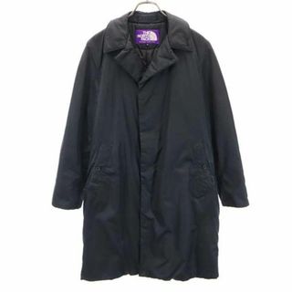 ザノースフェイス(THE NORTH FACE)のザノースフェイスパープルレーベル NY2680N アウトドア 中綿 ステンカラーコート S 黒 THE NORTH FACE PURPLE LABEL メンズ(ステンカラーコート)